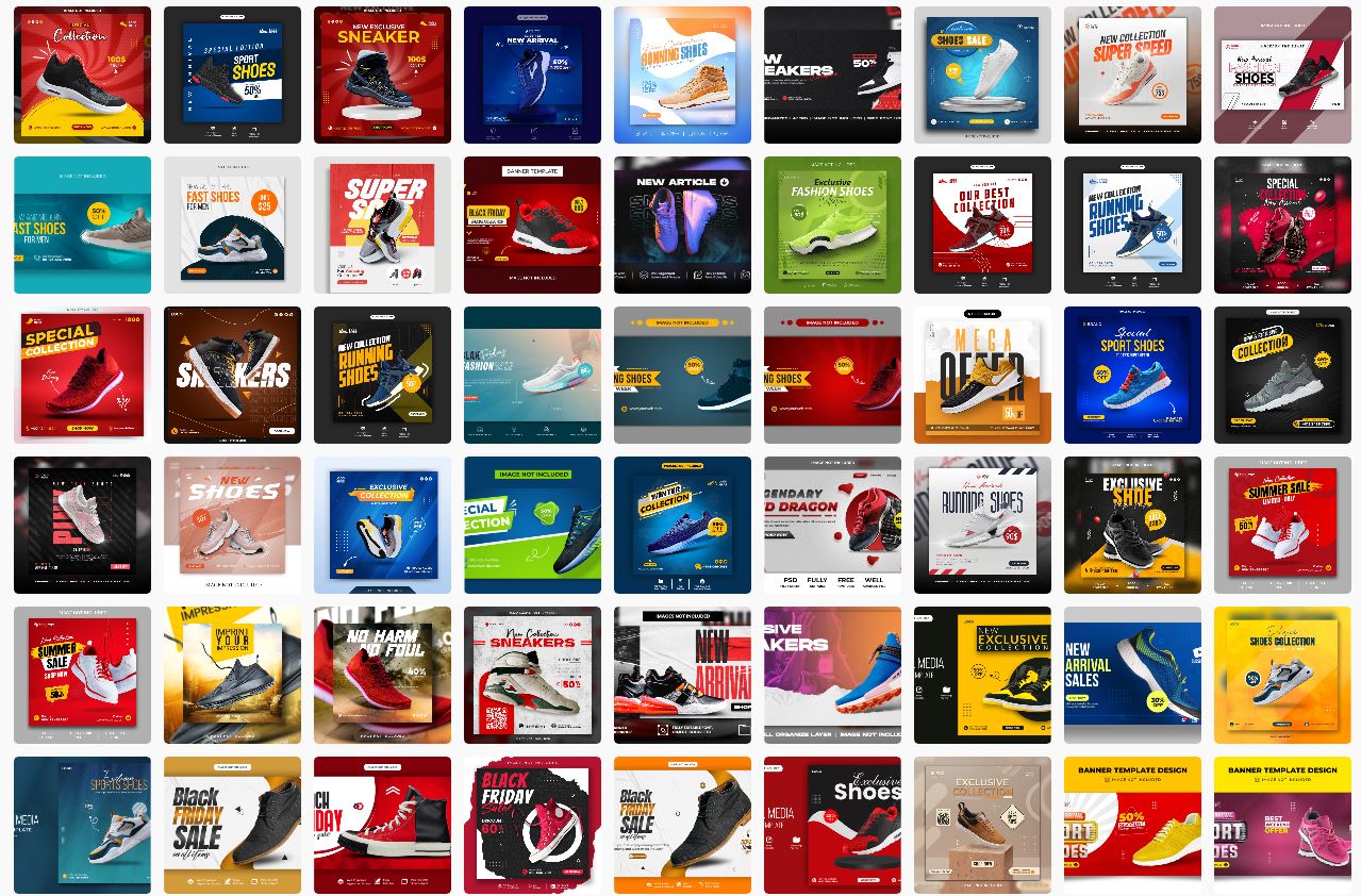 100+ Shoes banner
