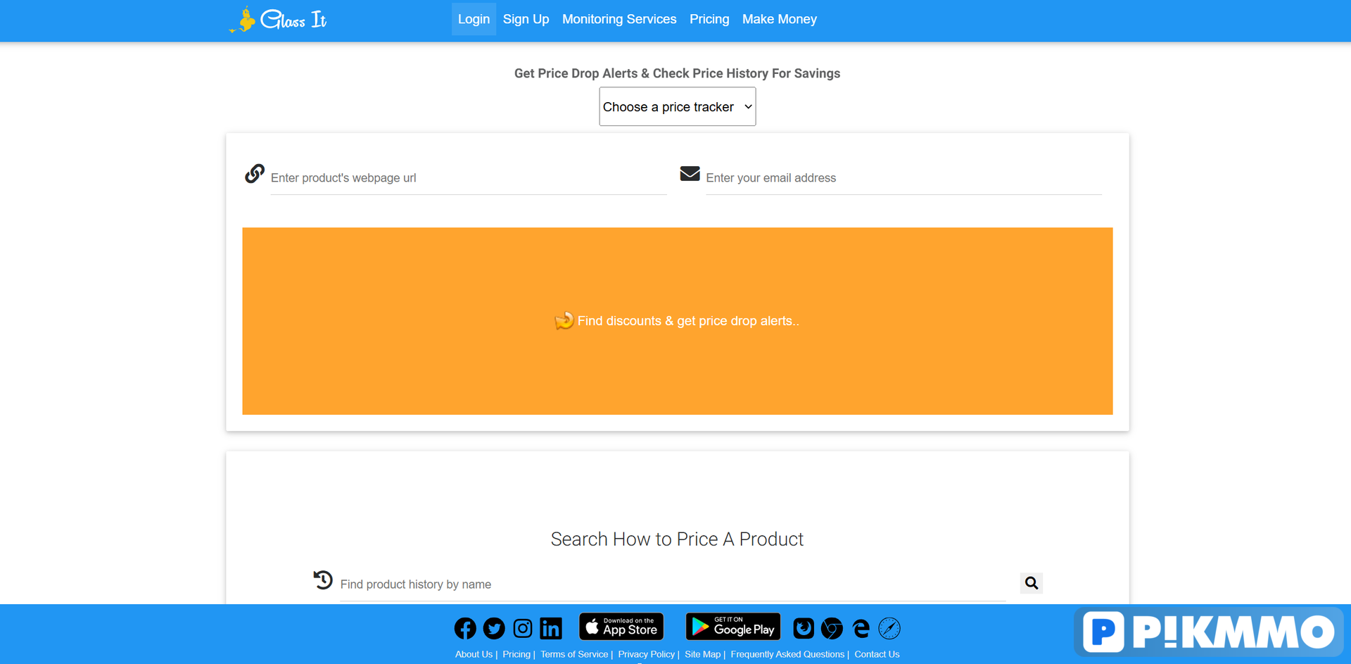 Glass It Price Tracker