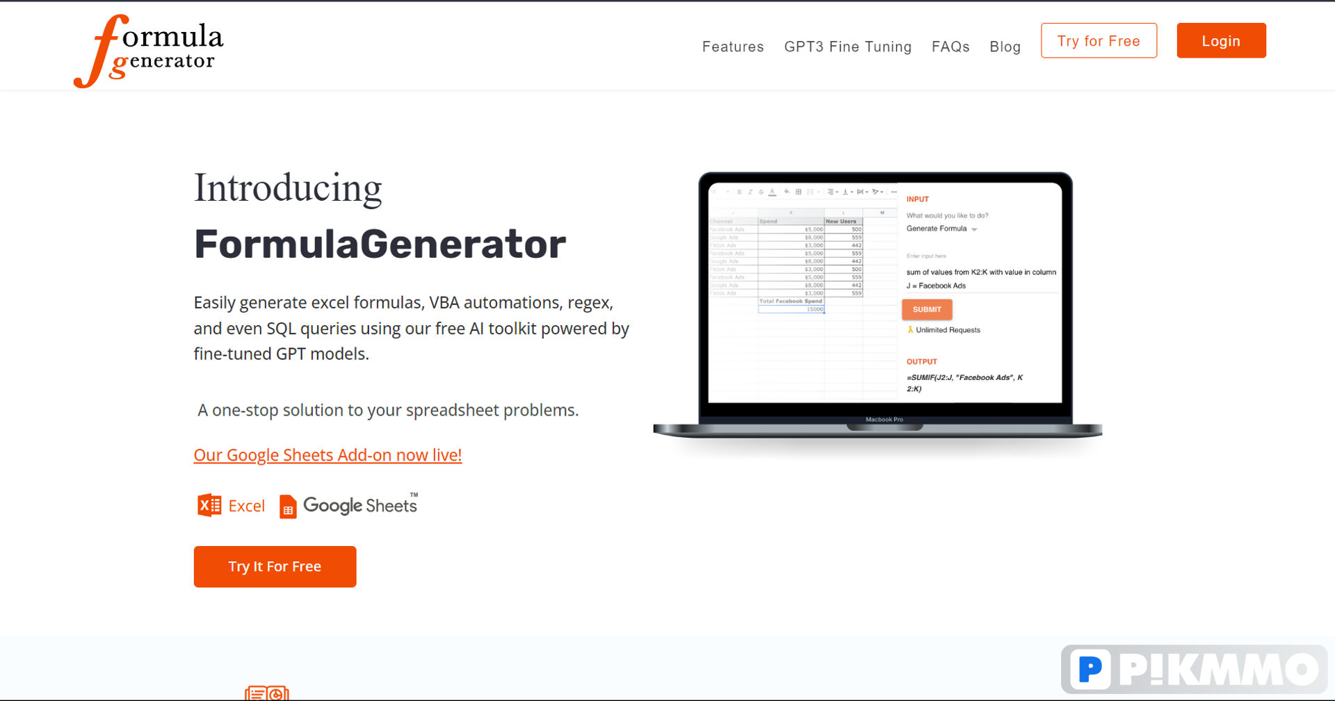 Formula Generator