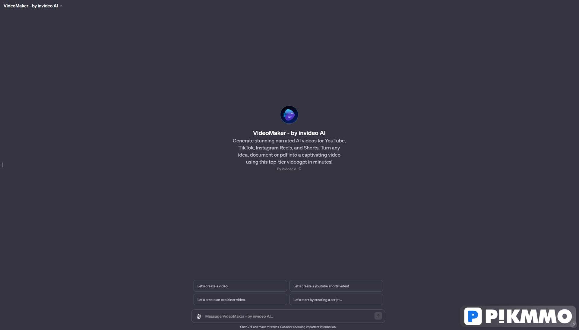 Videomaker by Invideo AI