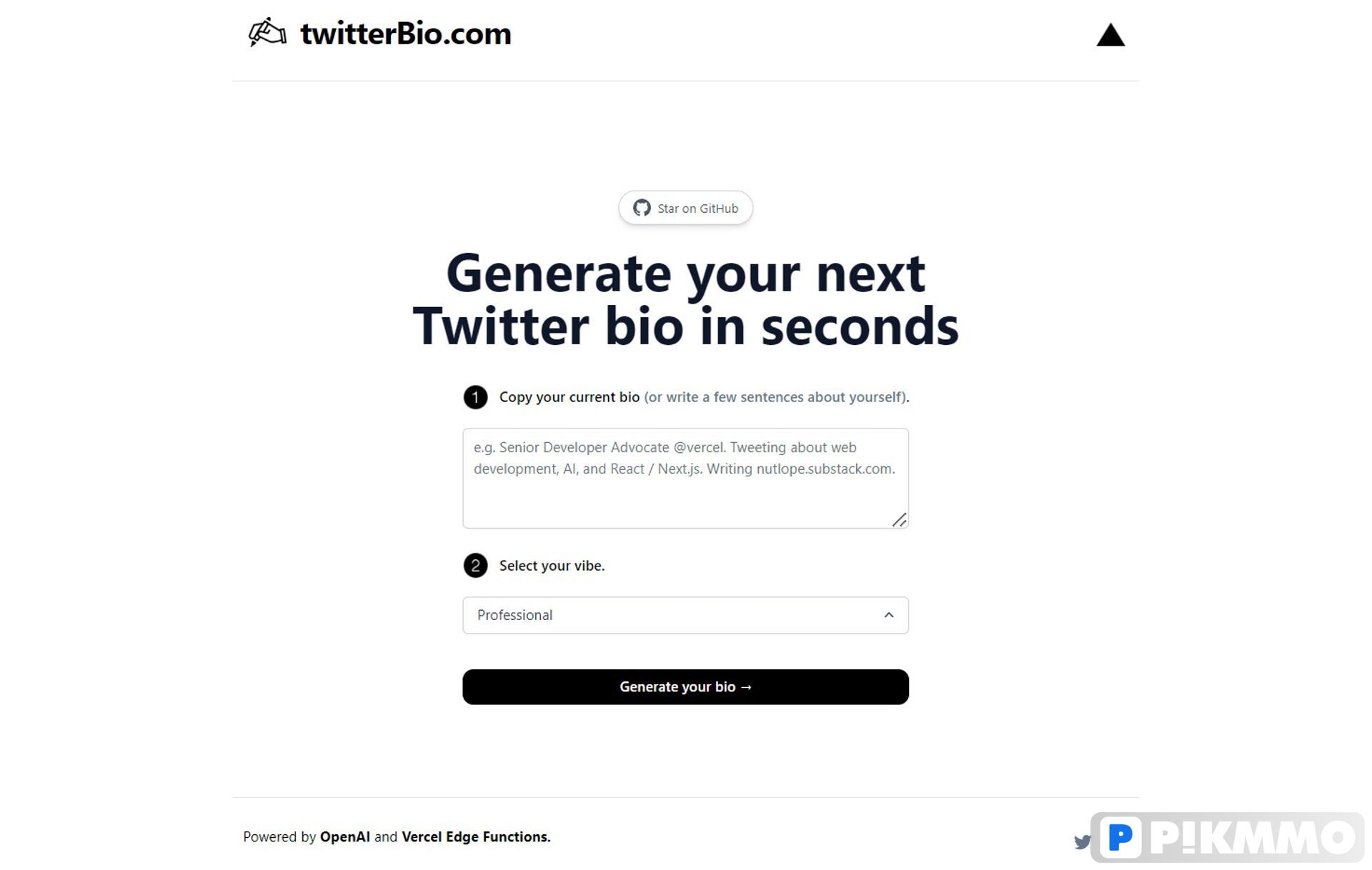 TwitterBio