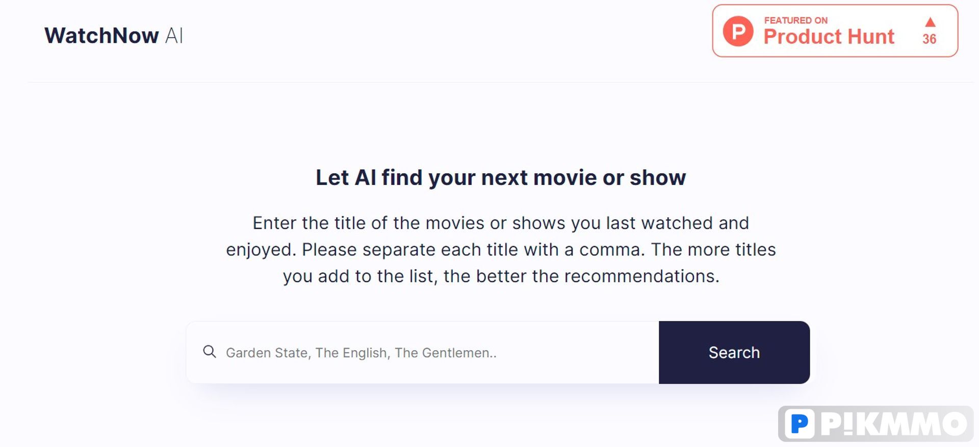 WatchNow AI