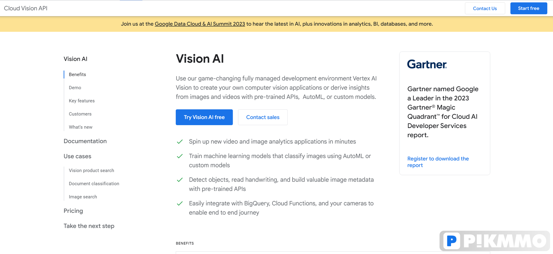 Google Cloud Vision AI