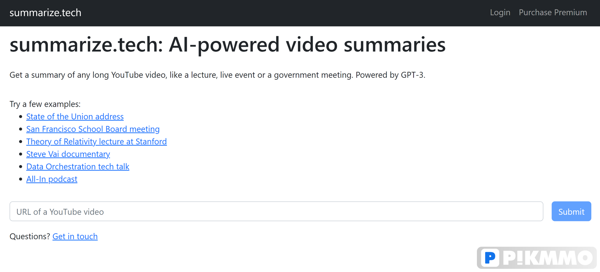 Summarize Tech