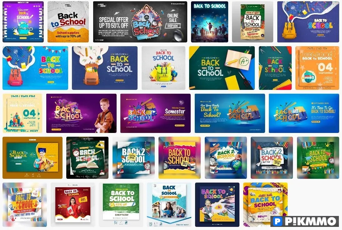 Back to school poster