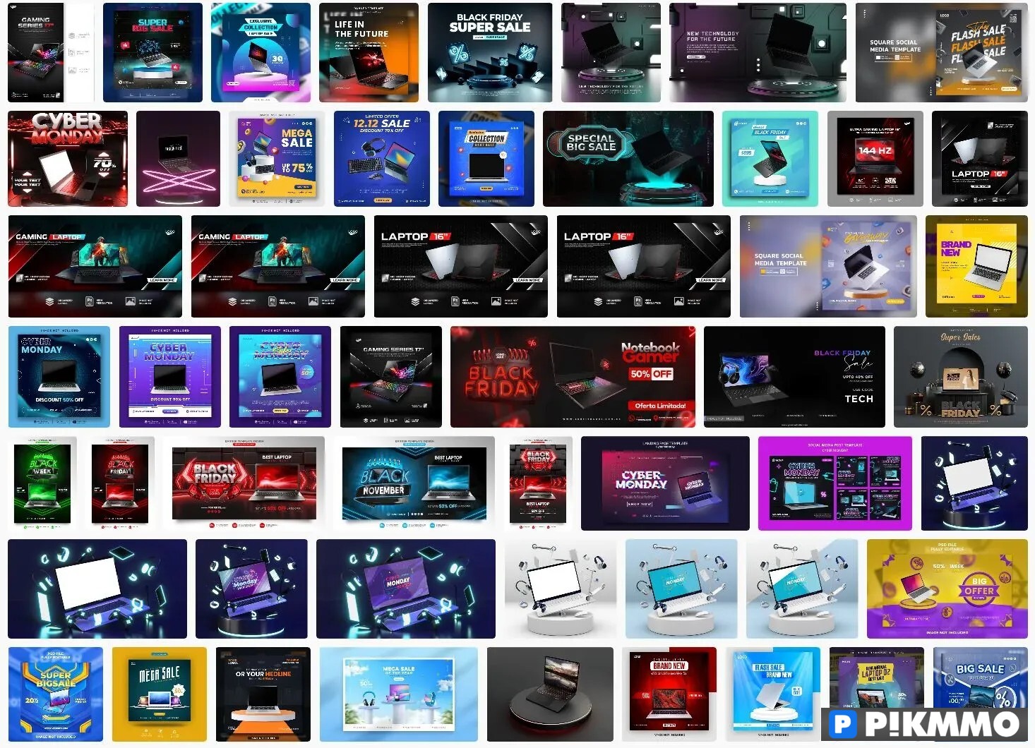 Banner quảng cáo laptop