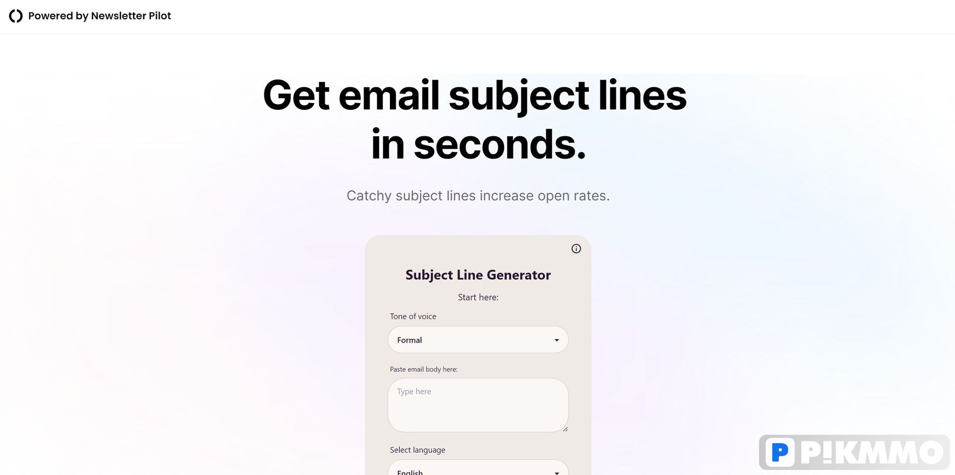 Subject Line Generator