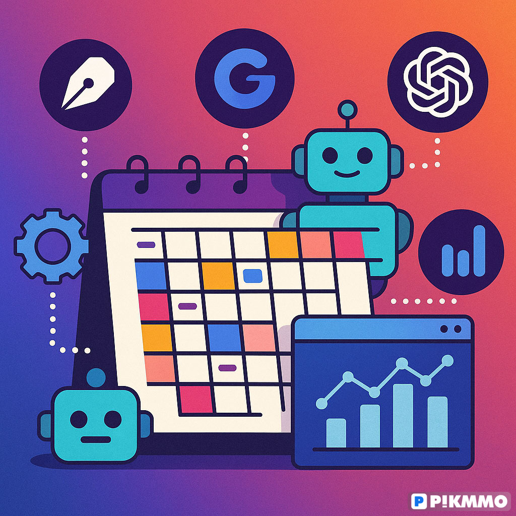 Content Calendar tự động hóa bằng AI: Lên lịch nội dung theo chiến dịch - trend & tag