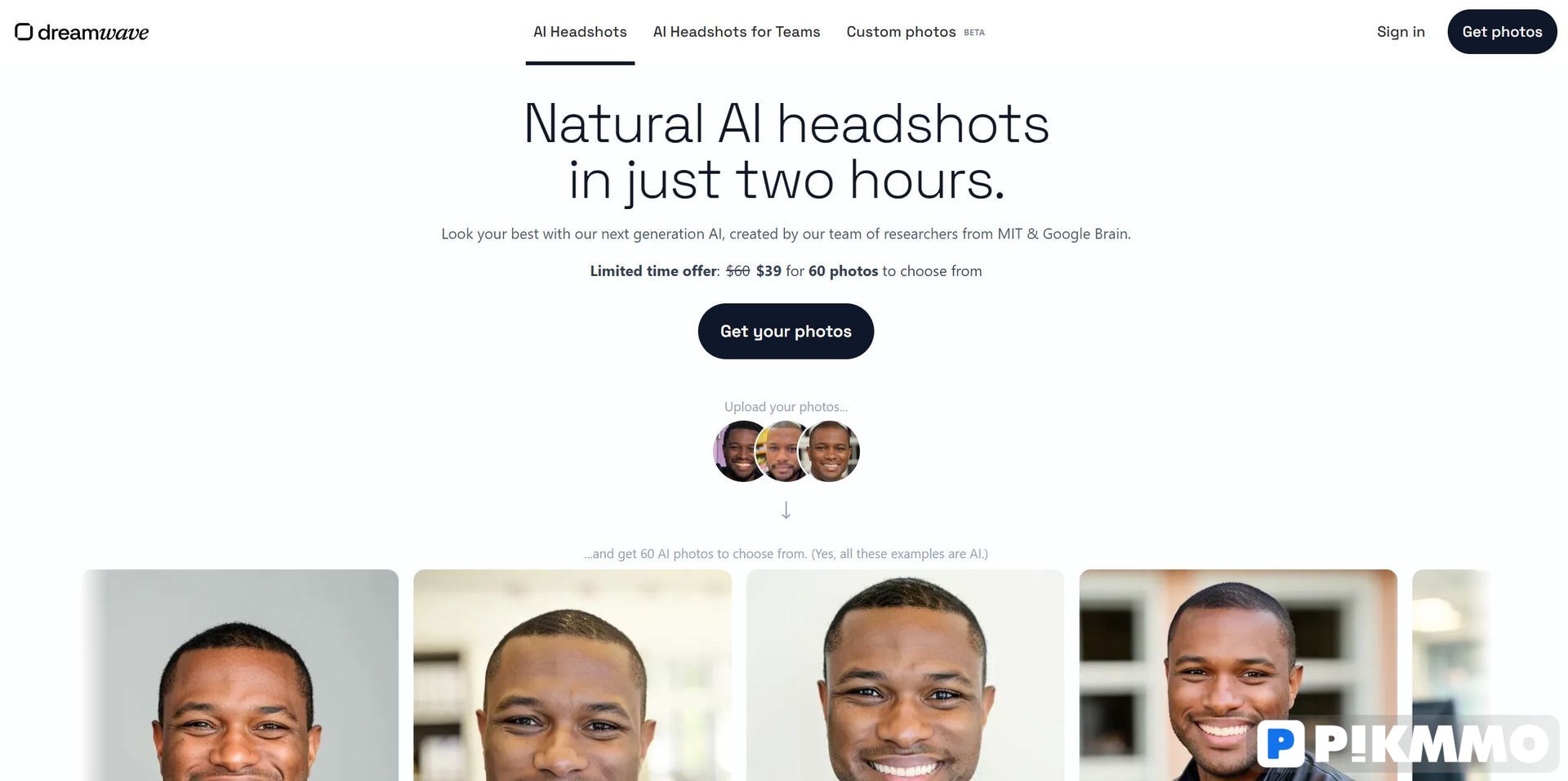Dreamwave AI Headshot Generator
