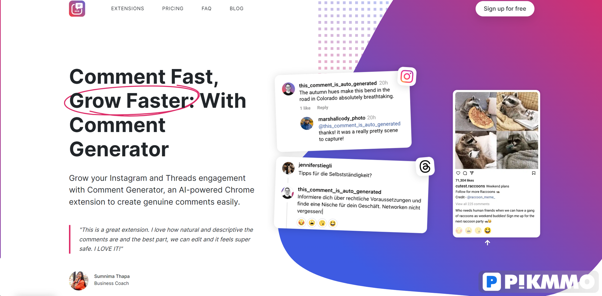 Comment Generator