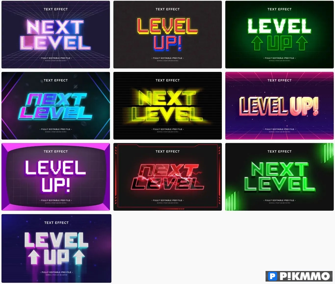 Hiệu ứng chữ Level