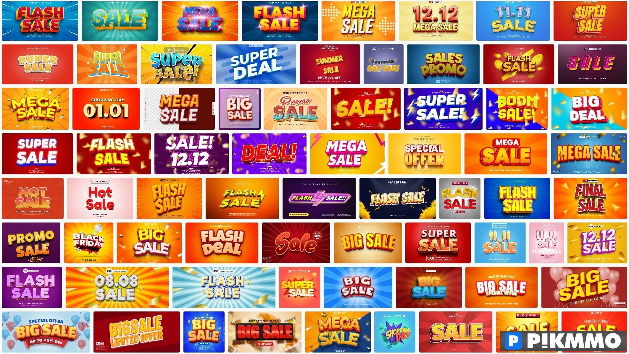 Hiệu ứng chữ Sale Off