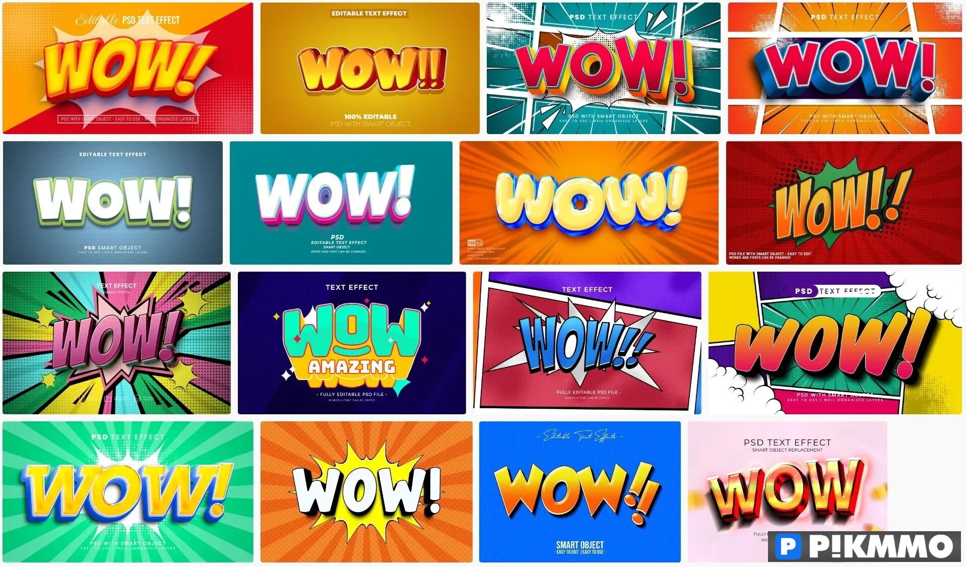 Hiệu ứng chữ WOW