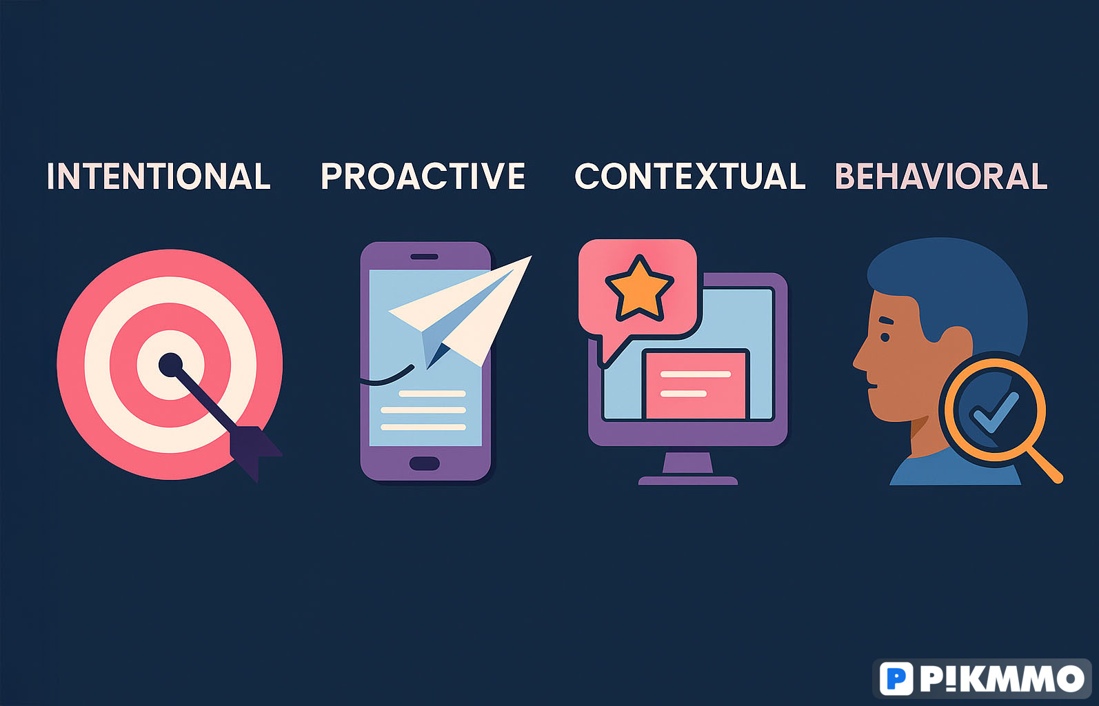Khám phá 4 loại nội dung cốt lõi trong Content 5.0: Chủ đích - Chủ động - Theo ngữ cảnh và Theo hành vi