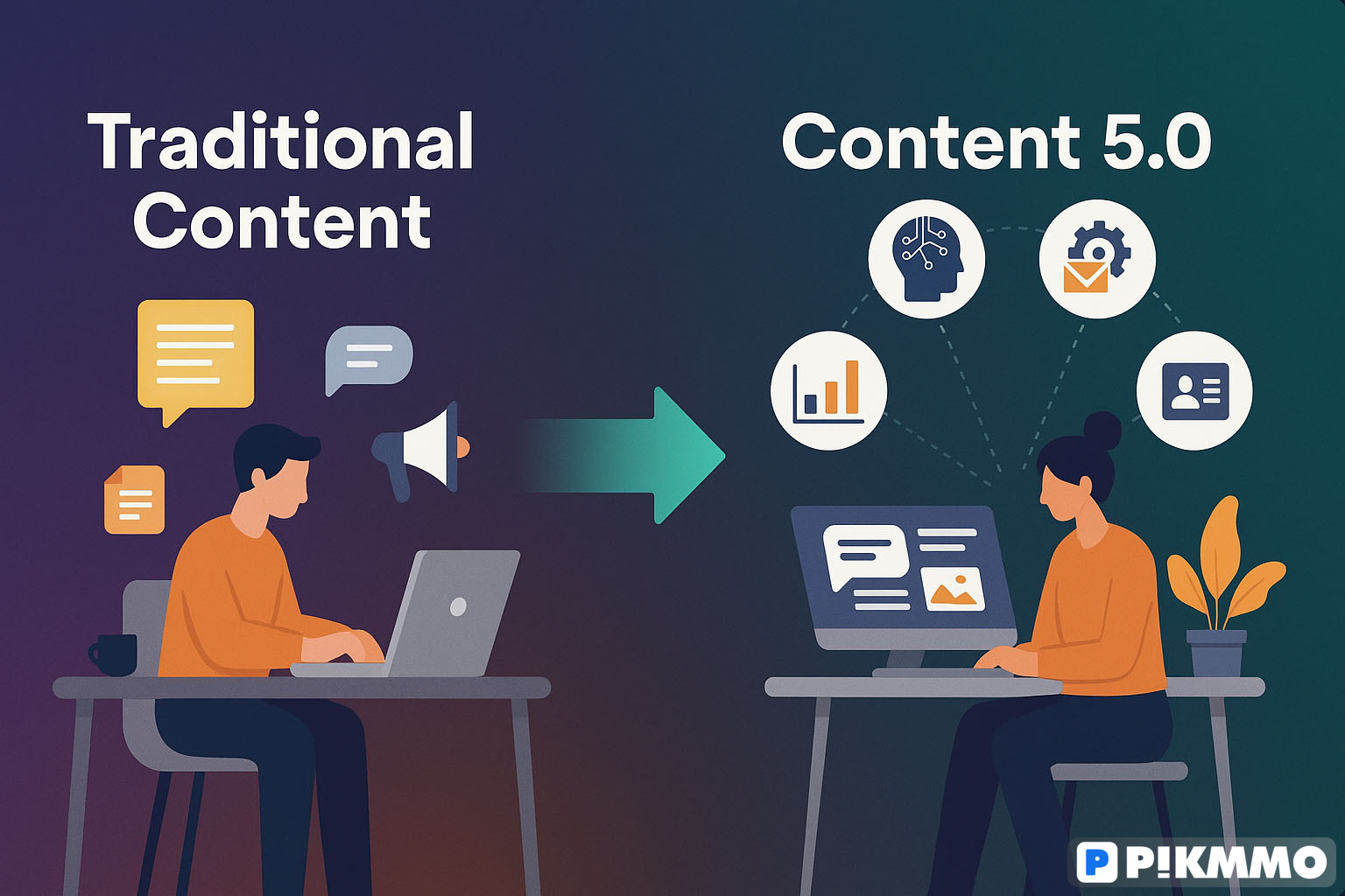 Lộ trình chuyển đổi content truyền thống sang Content 5.0