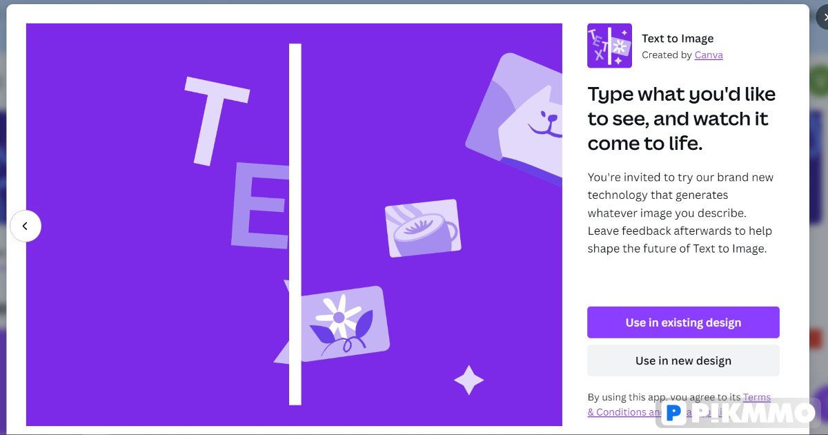 Canva Text to Image