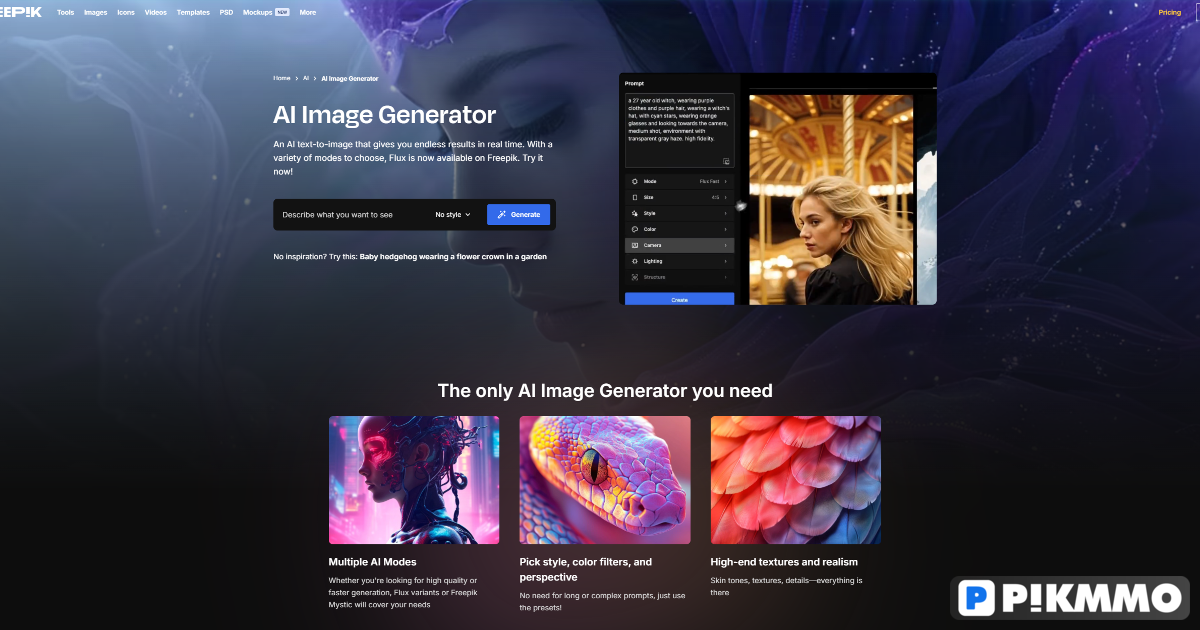 Freepik AI Image Generator
