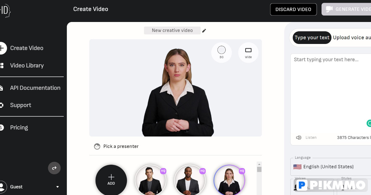 Creative Reality Studio (D-ID)