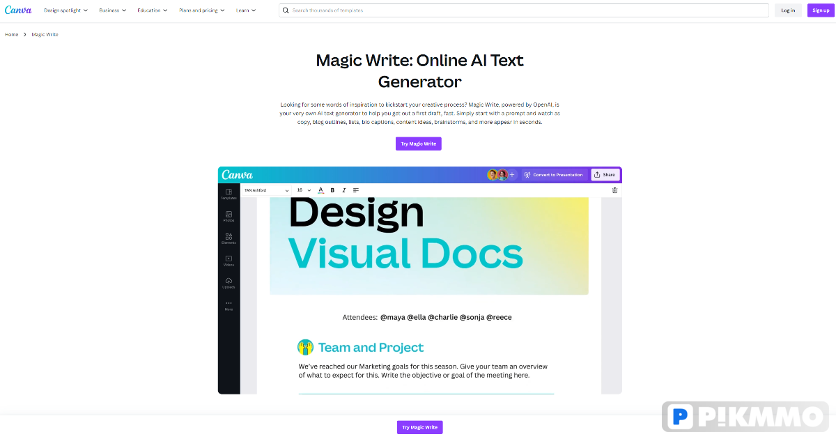 Magic Write
