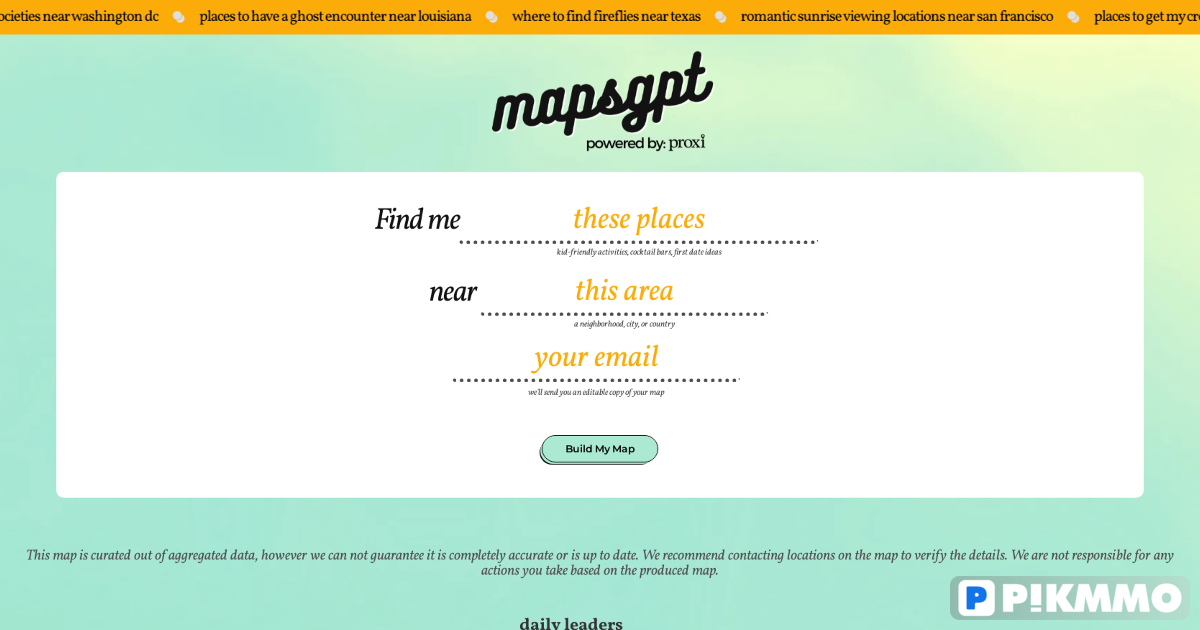 Maps GPT