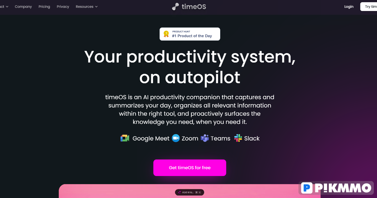 timeOS