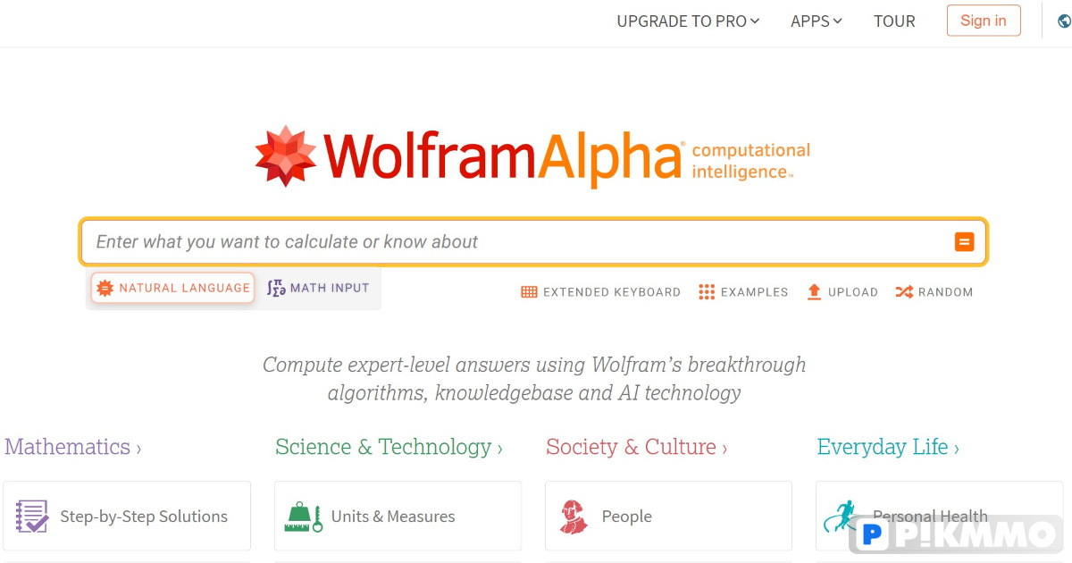 WolframAlpha