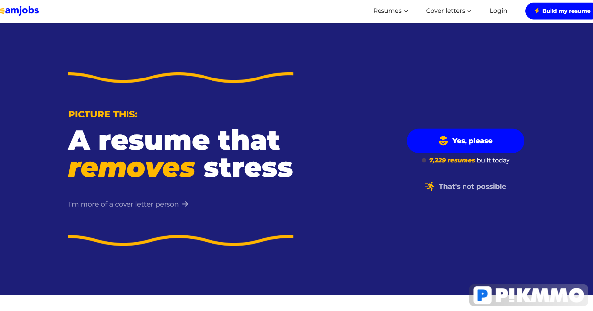 BeamJobs Resume Builder