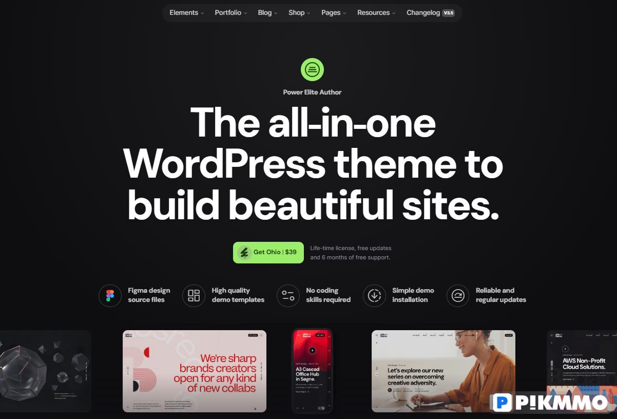 ohio-creative-portfolio-agency-wordpress-theme