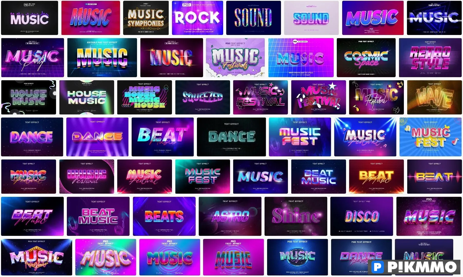Text Effect Music