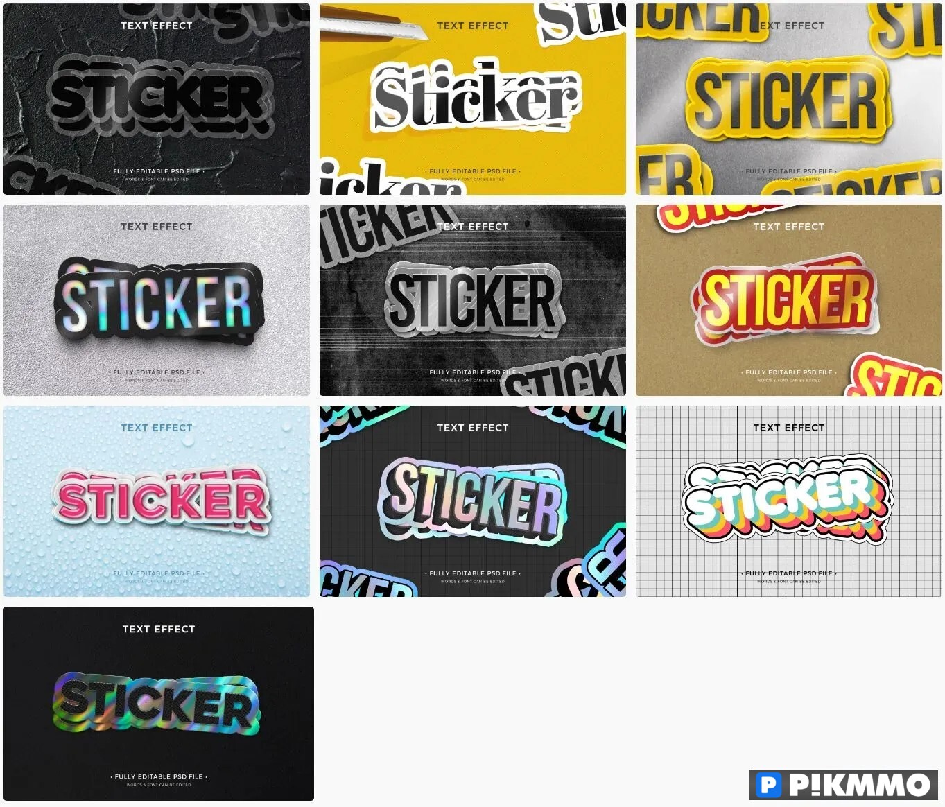 Text Effect Sticker