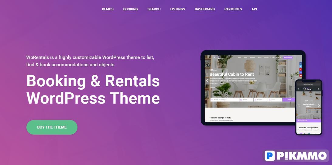 wp-rentals-booking-accommodation-wordpress-theme