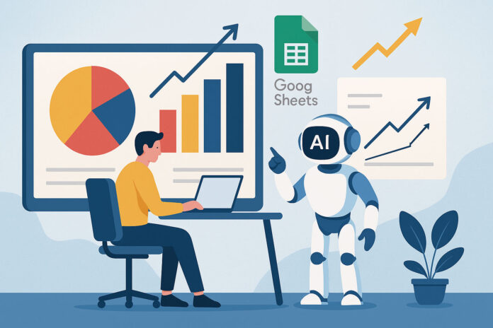AI Analytics - Dùng GPT + Google Sheets dự đoán doanh số đơn giản