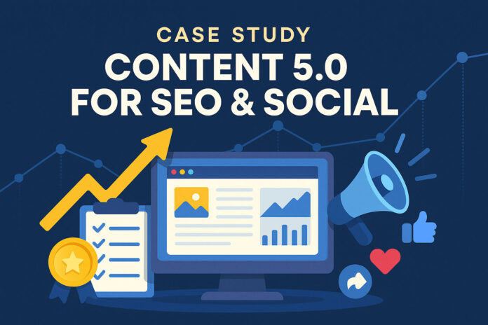 Case Study Triển Khai Content 5.0 Cho SEO & Social Cho Team Nhỏ