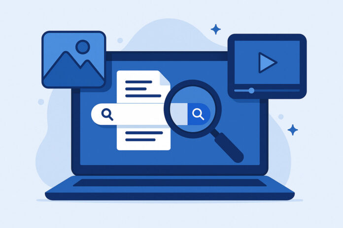 SEO cho các nội dung Multimodal: text, image, video search